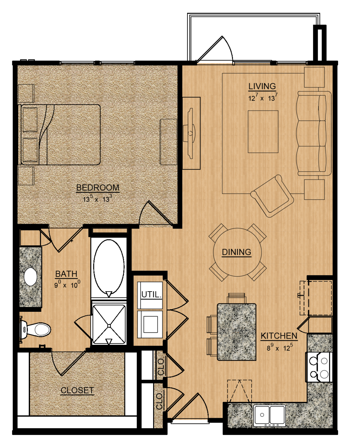 A6 Floorplan Layout