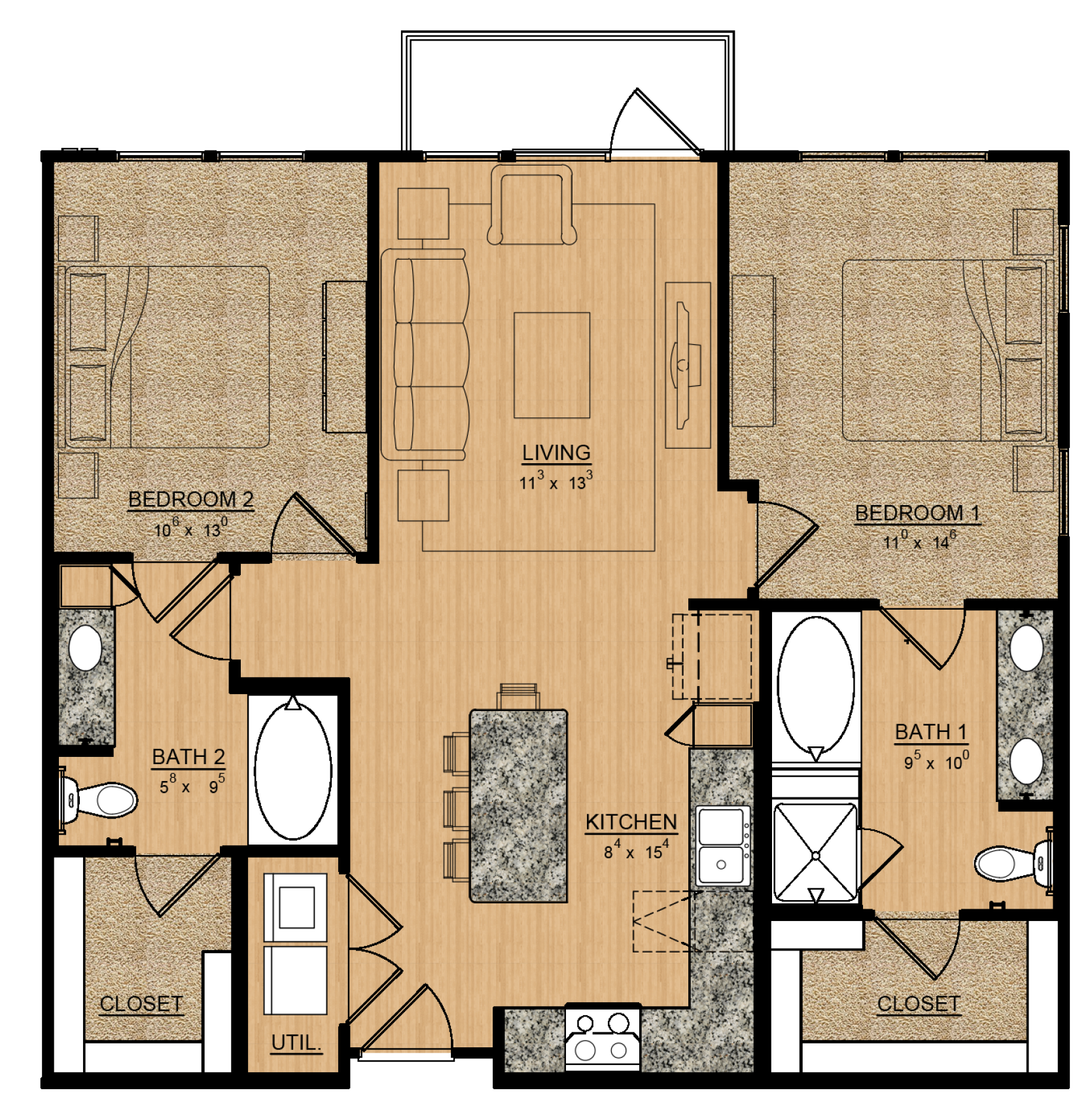 B1 Floorplan Layout