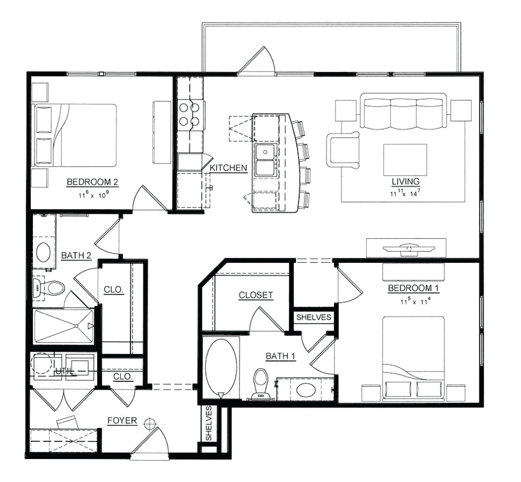 B2 Floorplan Layout