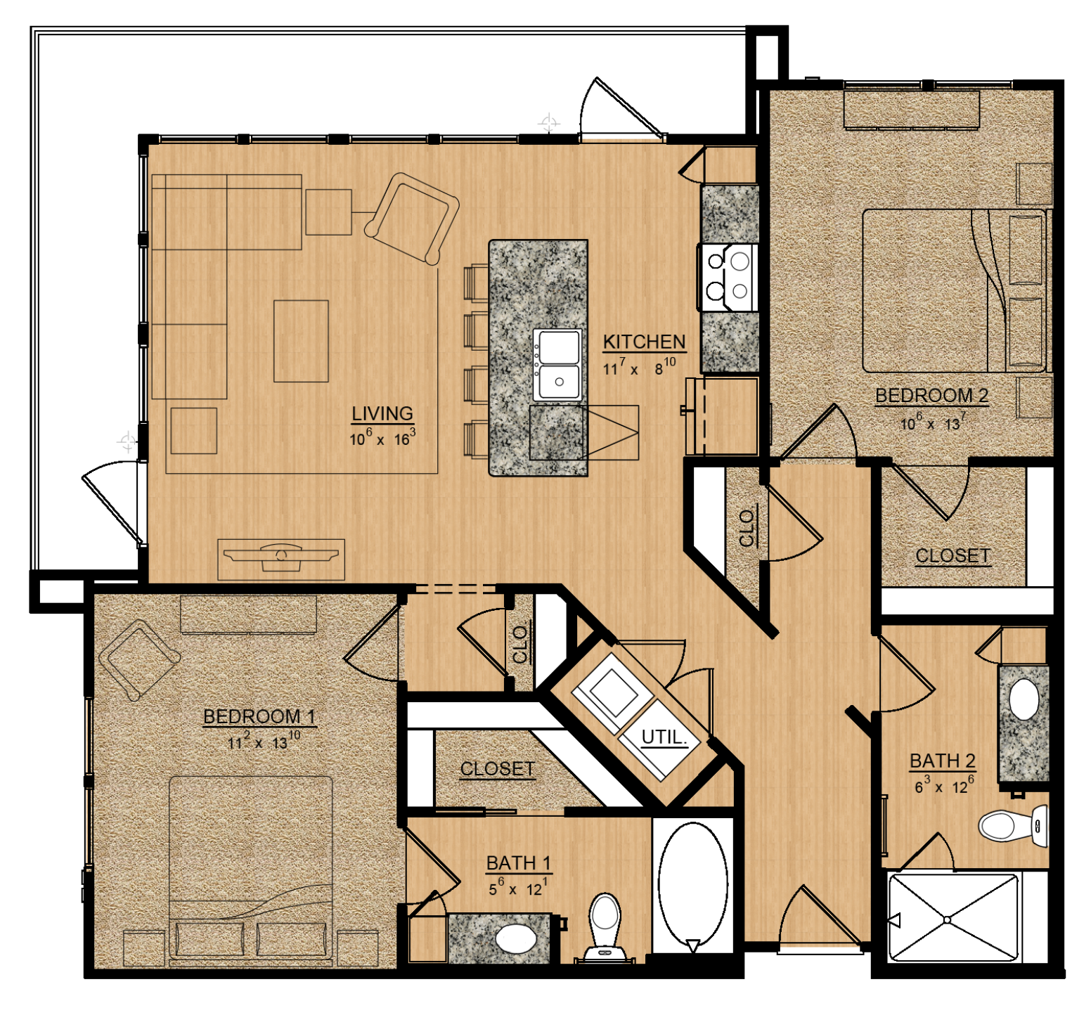 B4 Floorplan Layout