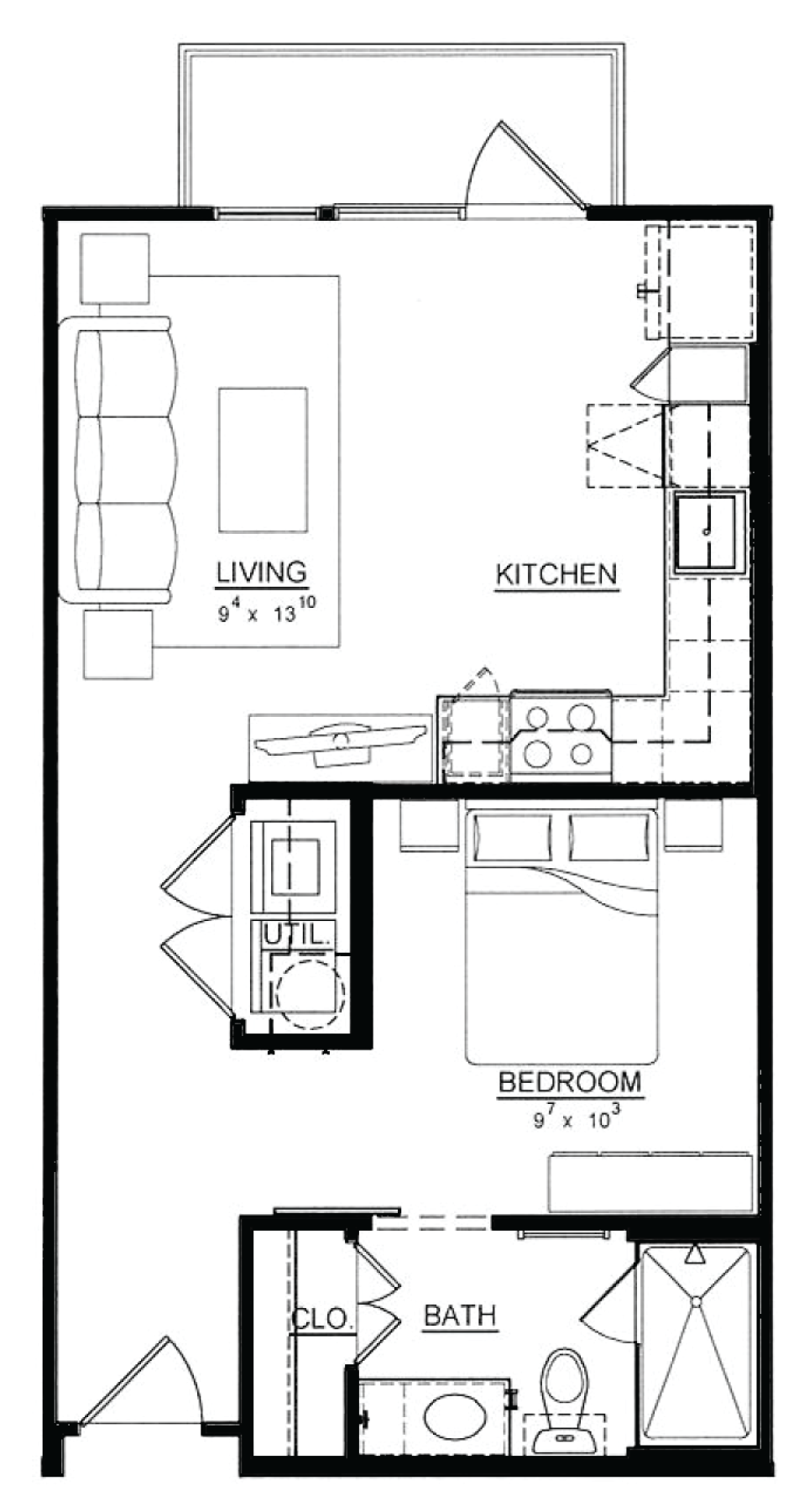 E1 Floorplan Layout