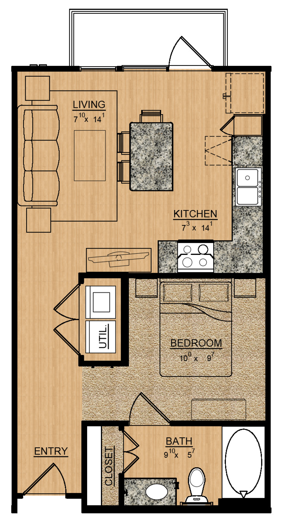 E2A Floorplan Layout