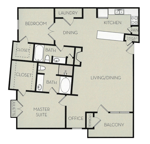 B2 Floorplan Layout