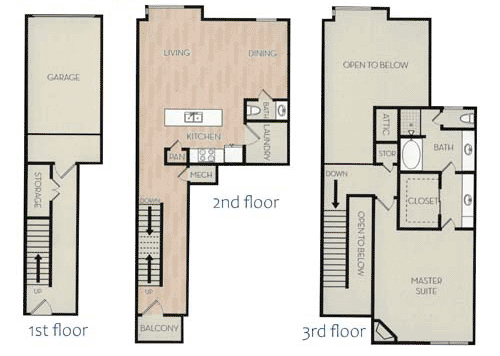 TH1B Floorplan Layout